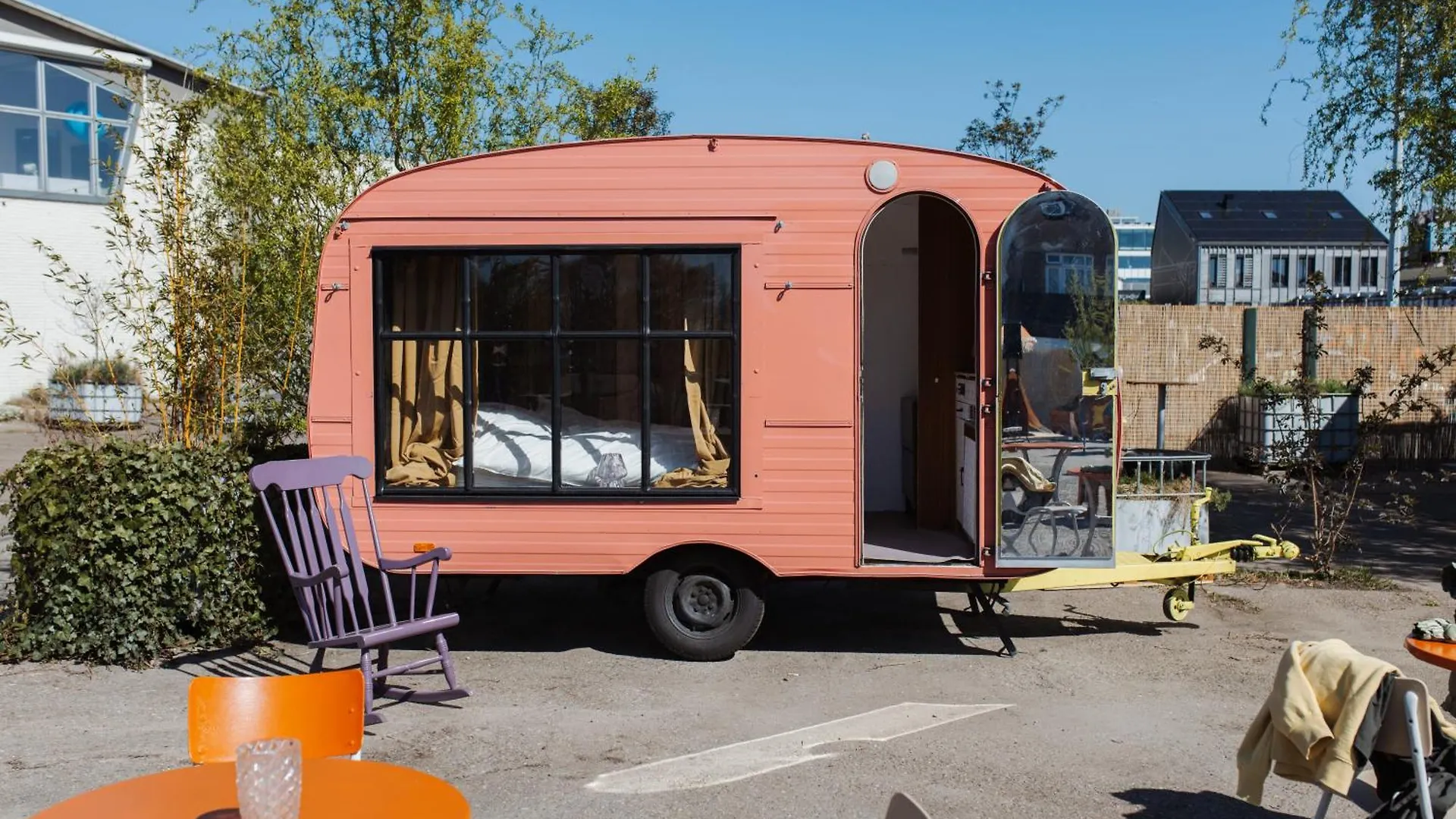 De Buitenkans Unique Cabins - Urban Camping Rotterdam Campsite
