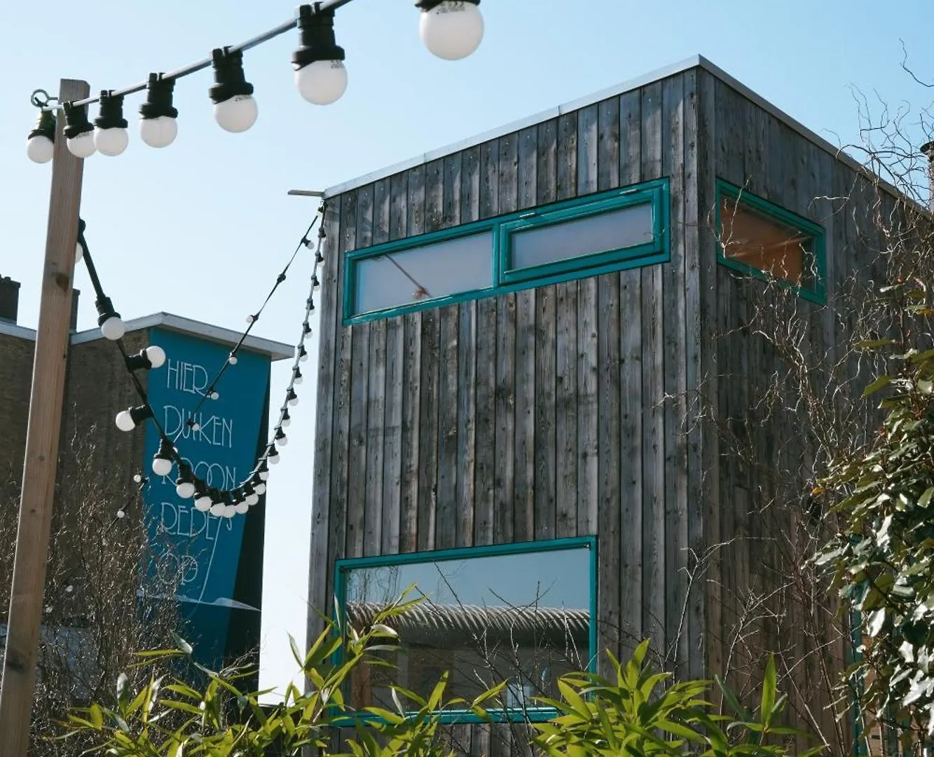 Campsite De Buitenkans Unique Cabins - Urban Camping Rotterdam